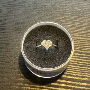 Silver Heart Ring